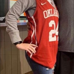 Nike Buddy Heild Jersey Oklahoma University Sz Lg